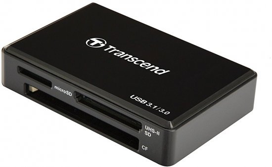 57784_b_1.jpg קורא כרטיסים Transcend TS-RDF8K2 USB 3.1 - צבע שחור
