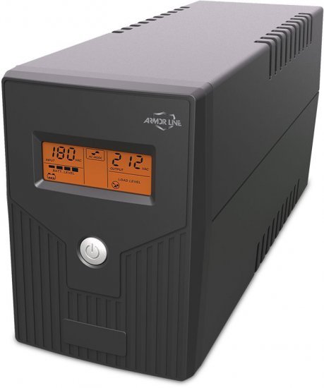 60900_b_1.jpg אל-פסק ARMOR LINE 600VA / 360W UPS USB + Program