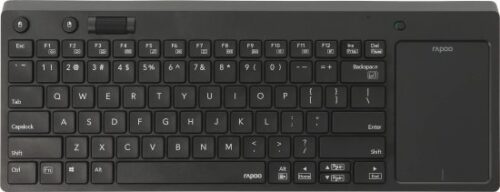 מקלדת אלחוטית Rapoo 2.4GHz Touchpad K2800 צבע אפור