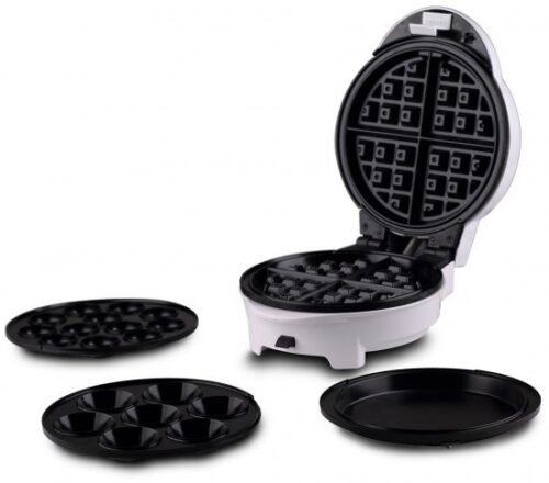 מכשיר להכנת וופל בלגי / קאפקייקס/ פופקייקס / פיצה Selmor SE-183 - צבע לבן