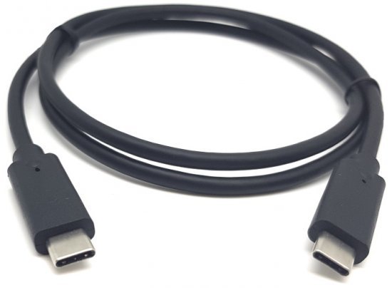 כבל מחיבור USB 3.1 Type-C Male לחיבור USB 3.1 Type-C Male באורך 1 מטר Gold Touch