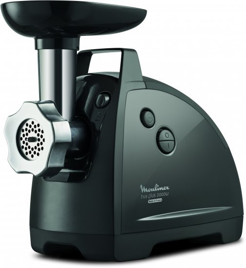 מטחנת בשר Moulinex 2000W ME-682827 - צבע שחור - אחריות יבואן רשמי ניופאן