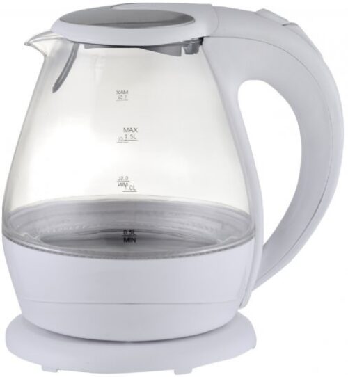 קומקום זכוכית 1.7 ליטר Hemilton HEM-164 2000W - צבע לבן