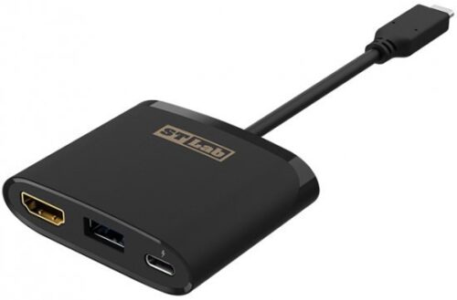 מתאם STLab U-2010 מחיבור USB 3.1 Type-C למגוון חיבורים