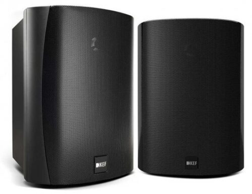 זוג רמקולים חיצוניים עמידים במים KEF Ventura 6 Weatherproof 2-Way ''6.5- צבע שחור