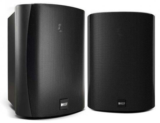 זוג רמקולים חיצוניים עמידים במים KEF Ventura 6 Weatherproof 2-Way ''6.5- צבע שחור