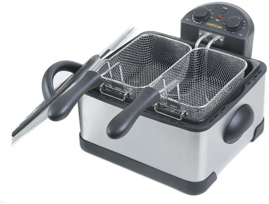 סיר טיגון נירוסטה 5 ליטר Gold Line ATL-9988