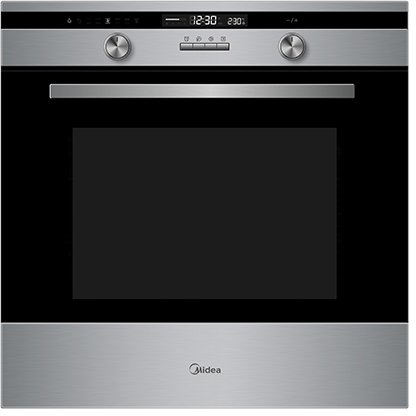 תנור אפיה 70 ליטר בנוי 9 תכניות Midea 65DAE42144 - צבע נירוסטה