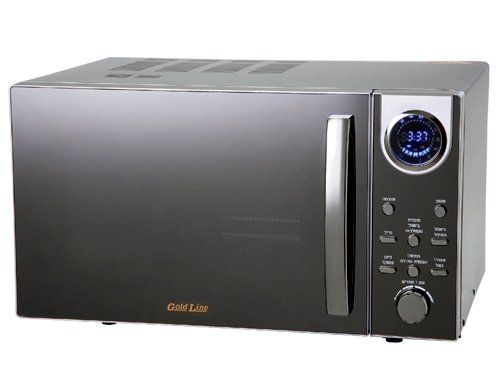 מיקרוגל 25 ליטר נירוסטה כולל גריל ודלת מראה Gold Line D90D25ESL-G1
