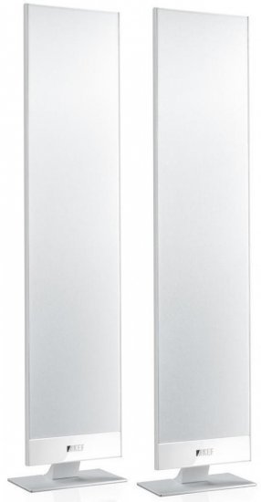 זוג רמקולים דקים KEF Flat T series T301 - צבע לבן