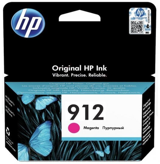 ראש דיו מקורי ורוד מג'נטה HP 912 3YL78A